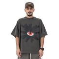 Streetwear Eye Pattern T-shirt