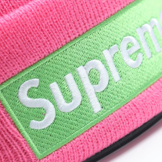 Pink Supreme Beanie