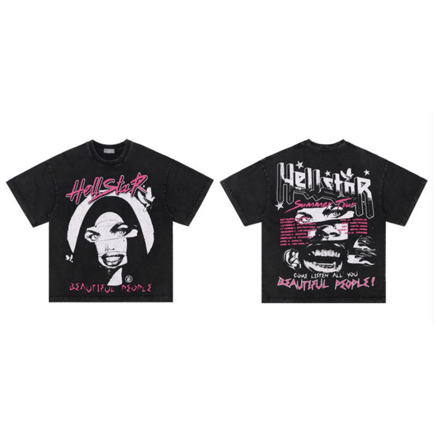 Hellstar Summer Tour Oversize T-shirt