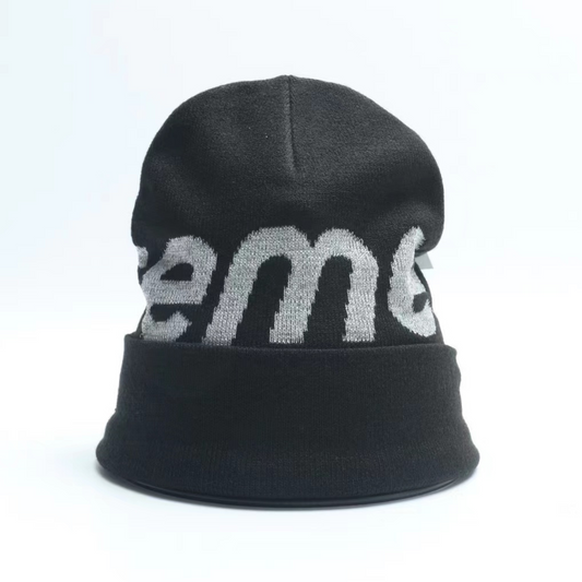 Black Supreme Beanie