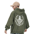 Green Denim Tears Streetwear Hoodie