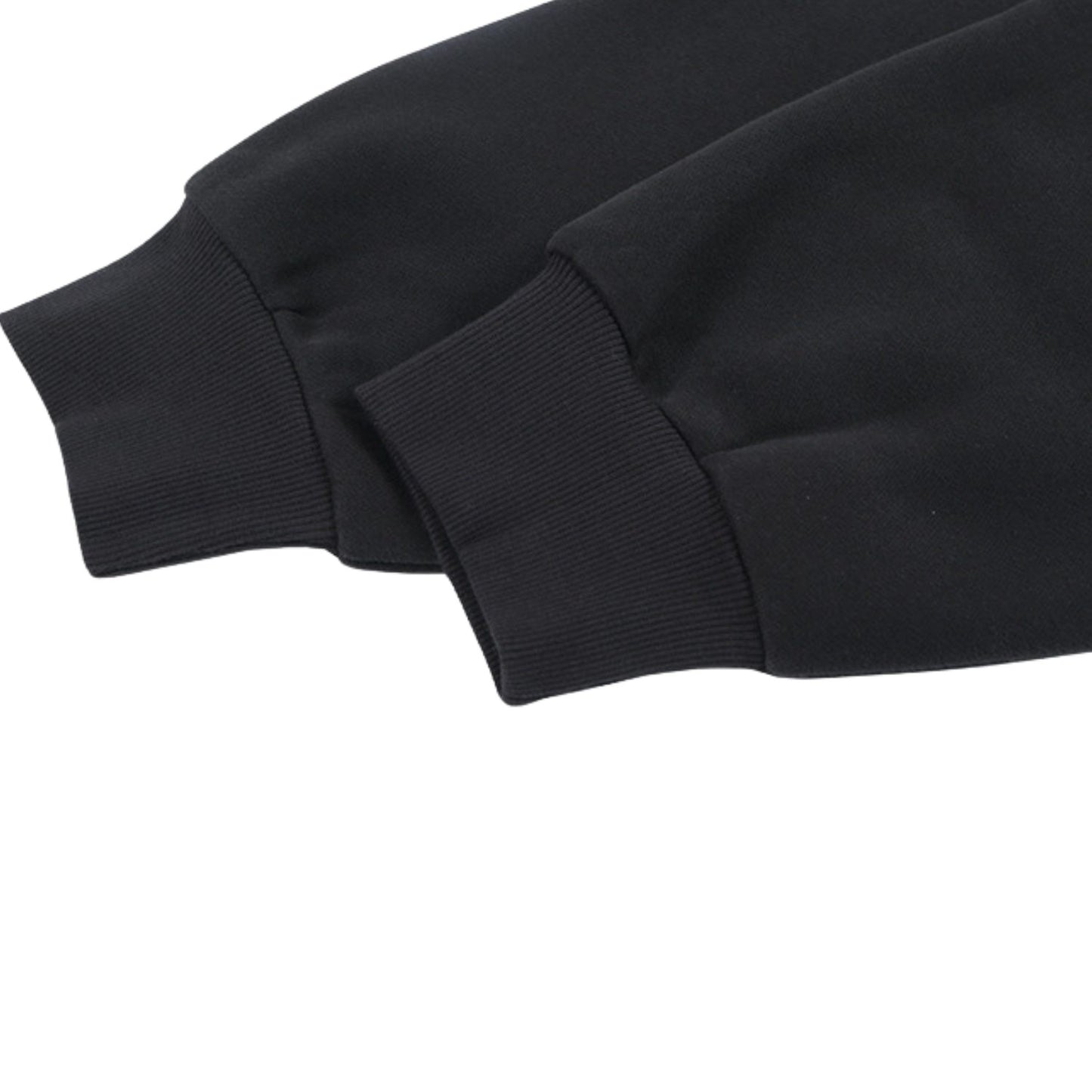 Forgiveness Winter Streetwear Black Hoodie Sleeves