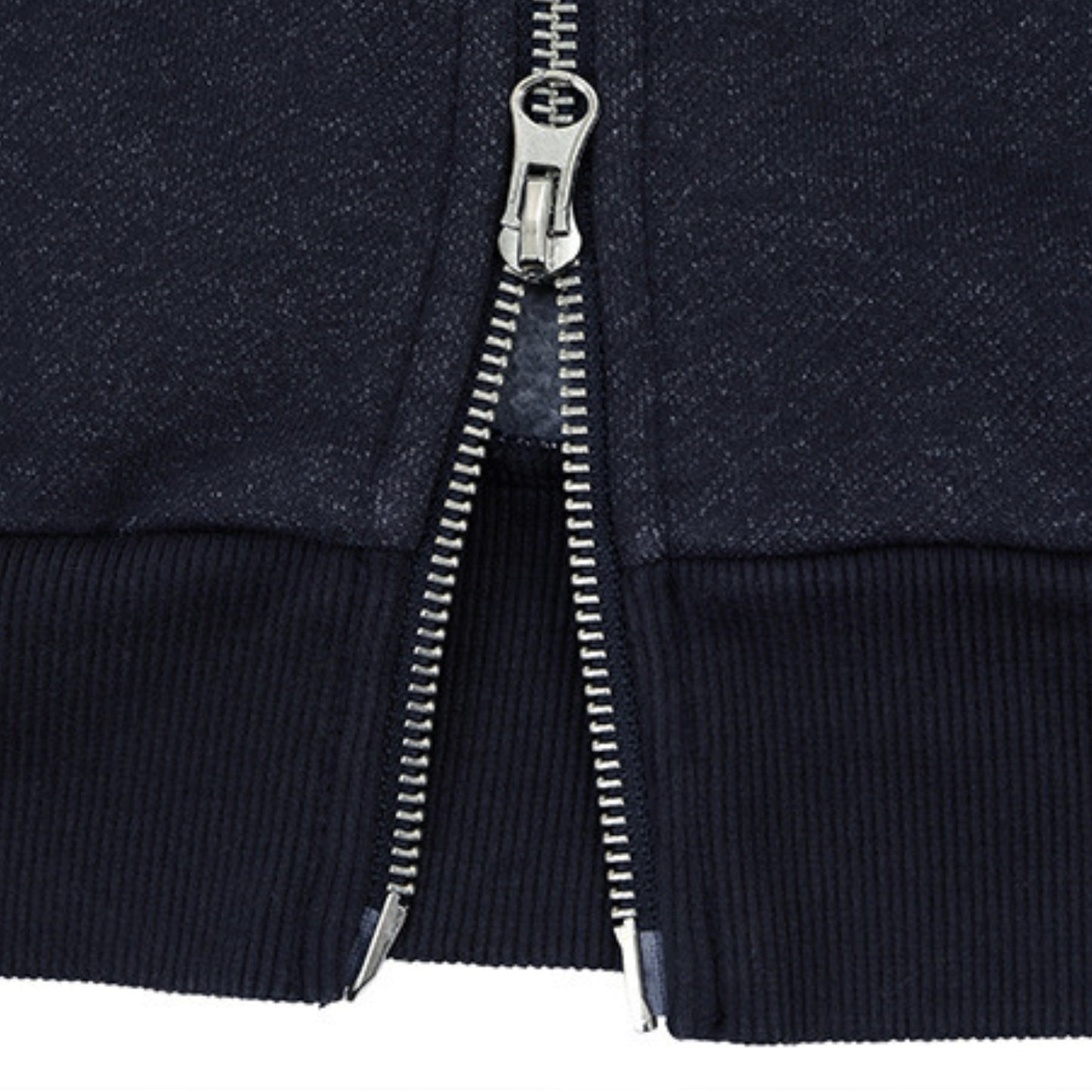 Double Zip Up Streetwear Hoodie Zipper