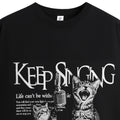 Singing Cat Streetwear T-shirt