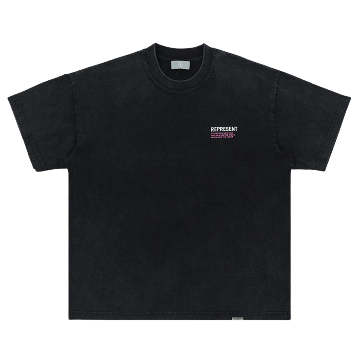 Monochrome Icons Black T-Shirt