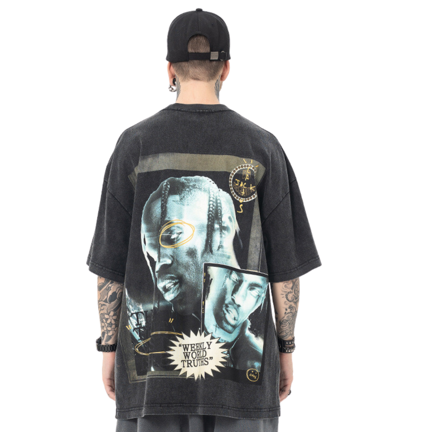 Travis Scott DYSTOPIA T-shirt