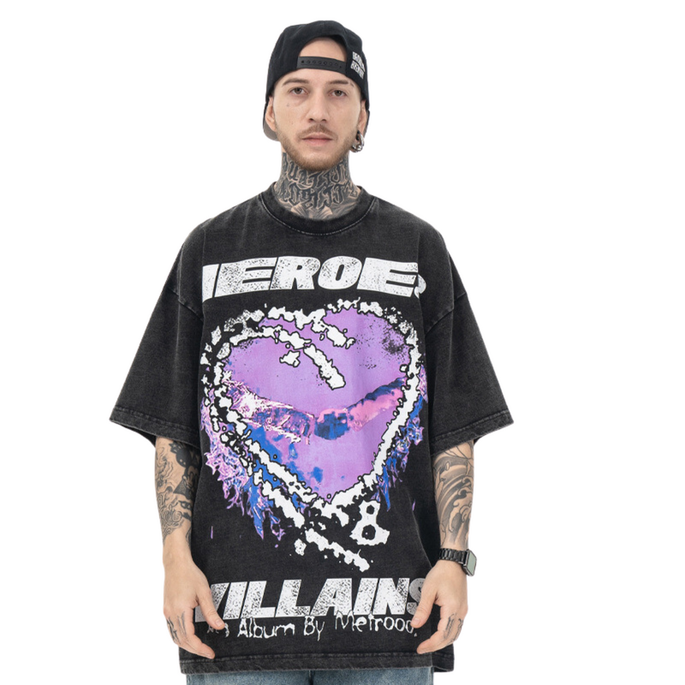 Heroes Villains T-shirt