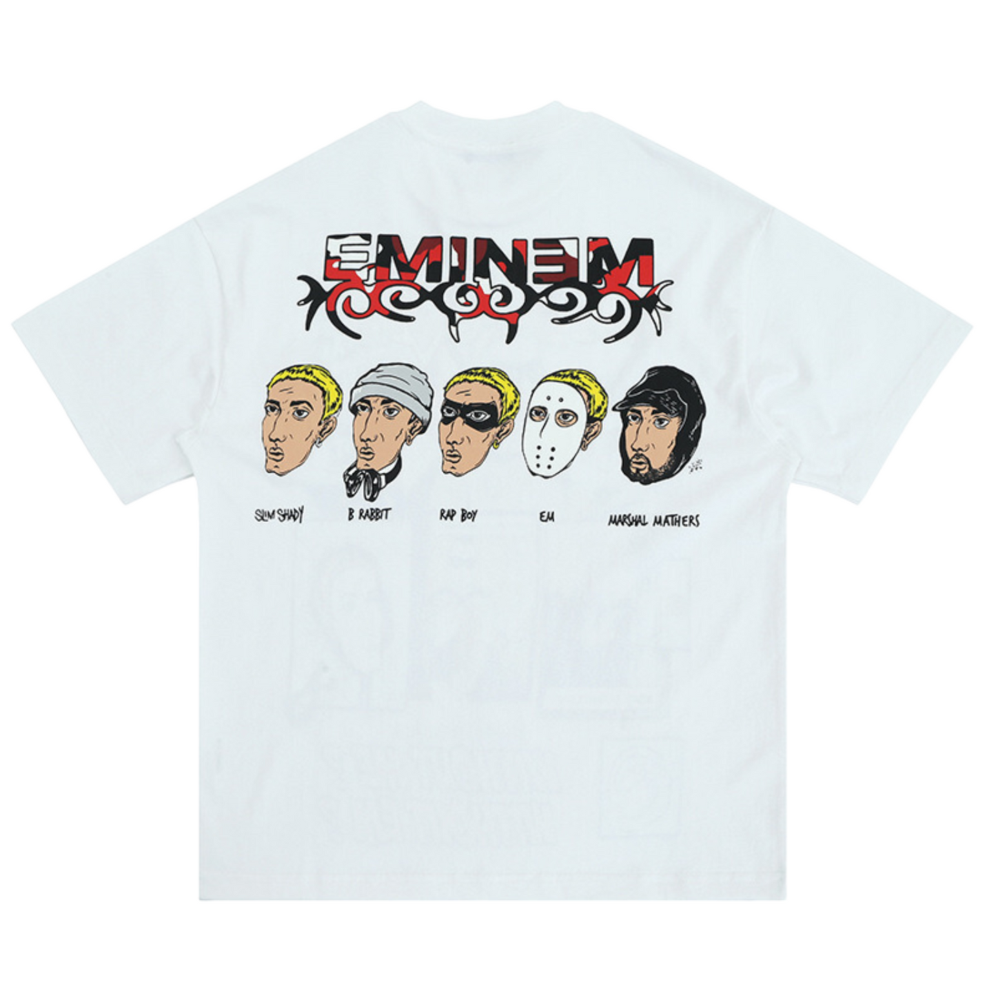 Eminem Multiple Faces  T-Shirt