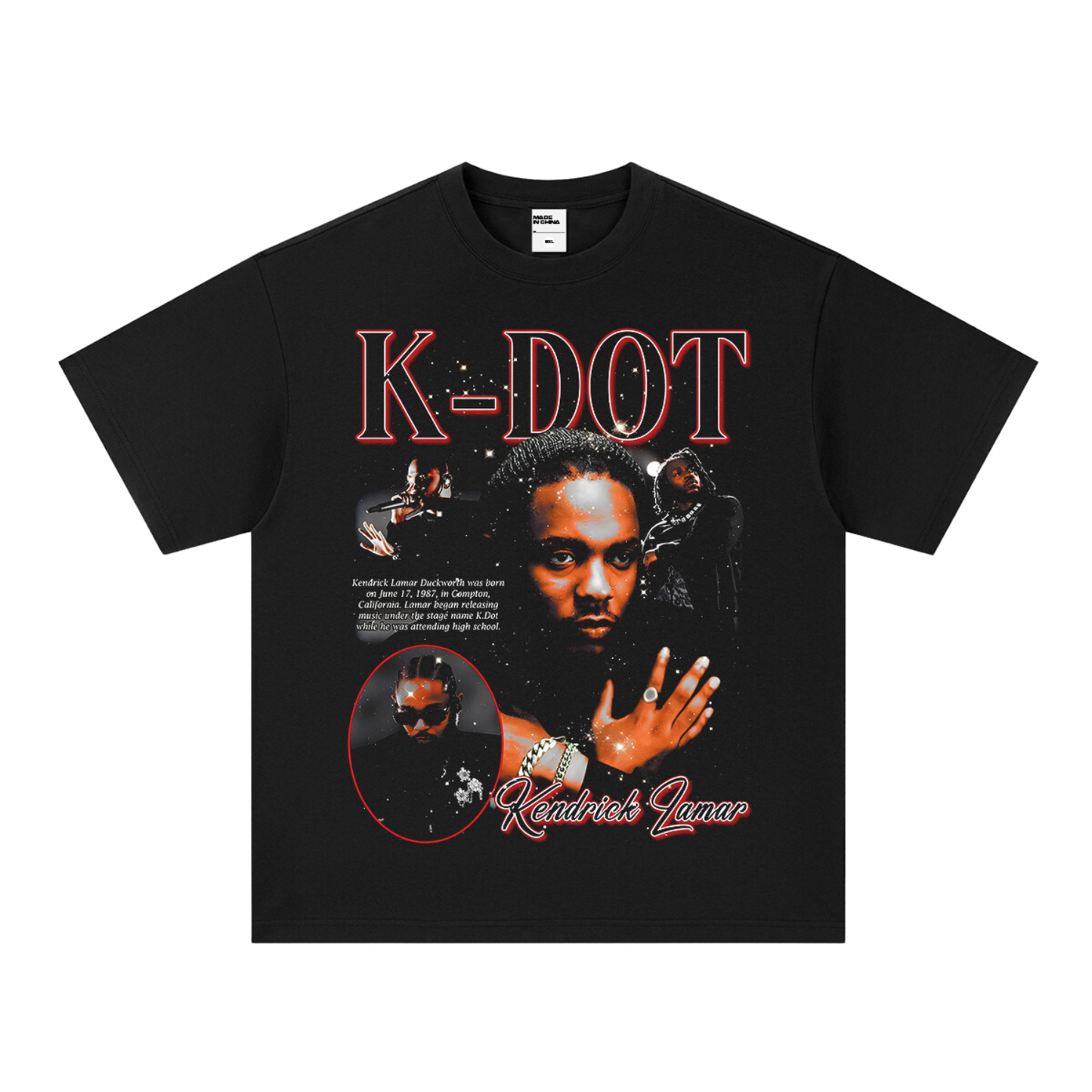 Kendrick Lamar K-DOT  T-Shirt